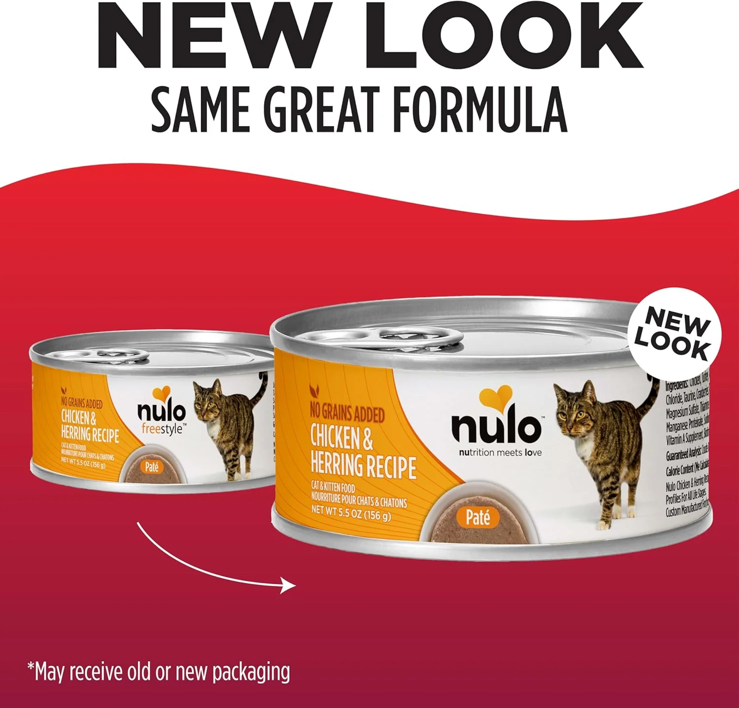Nulo Freestyle Cat & Kitten Wet Pate Canned Cat Food, Premium All Natural Grain-Free, with 5 High Animal-Based Proteins & Vitamins to Support a Healthy Immune System and Lifestyle 5.5 Oz (Pack of 24) - Image 10