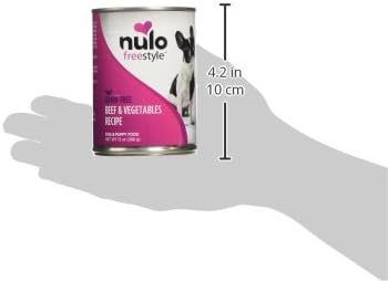 Nulo Freestyle Grain-Free Beef, Peas & Carrots Recipe Adult Wet Canned Dog Food 13 Ounce, 12 Cans - Image 6