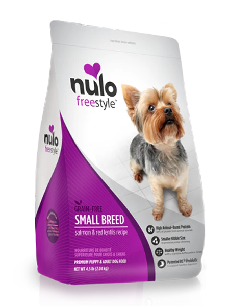Nulo Small Breed Dry Dog Food - Salmon and Red Lentils Recipe