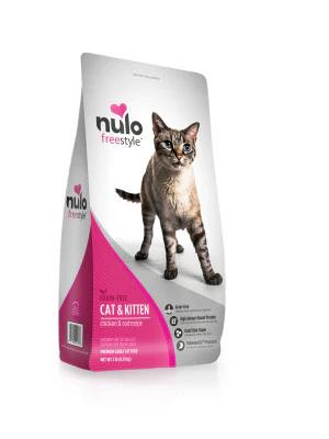 Nulo Freestyle High Protein Cat & Kitten Food, Chicken & Cod Recipe - Natural Grain-Free Dry Cat Food with Omega Fatty Acids & Probiotics, 2 lb Bag - Image 10