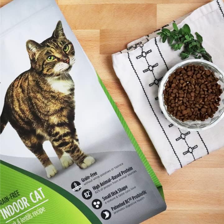 Nulo Freestyle High Protein Indoor Cat Food, Duck & Lentils Recipe - Natural Grain-Free Dry Indoor Cat Food with Omega Fatty Acids, & Probiotics, 2 lb Bag - Image 3