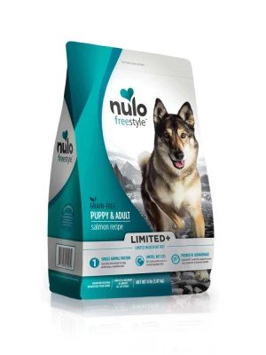 Nulo Puppy & Adult Freestyle Limited Plus Grain Free Dry Dog Food: All Natural Limited Ingredient Diet for Digestive & Immune Health - Allergy Sensitive Non GMO Salmon Recipe - Image 8