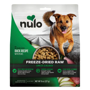 Nulo Freeze-Dried Raw Duck Recipe with Pears Complete and Balanced Dry Dog Food Kibble - Image 8