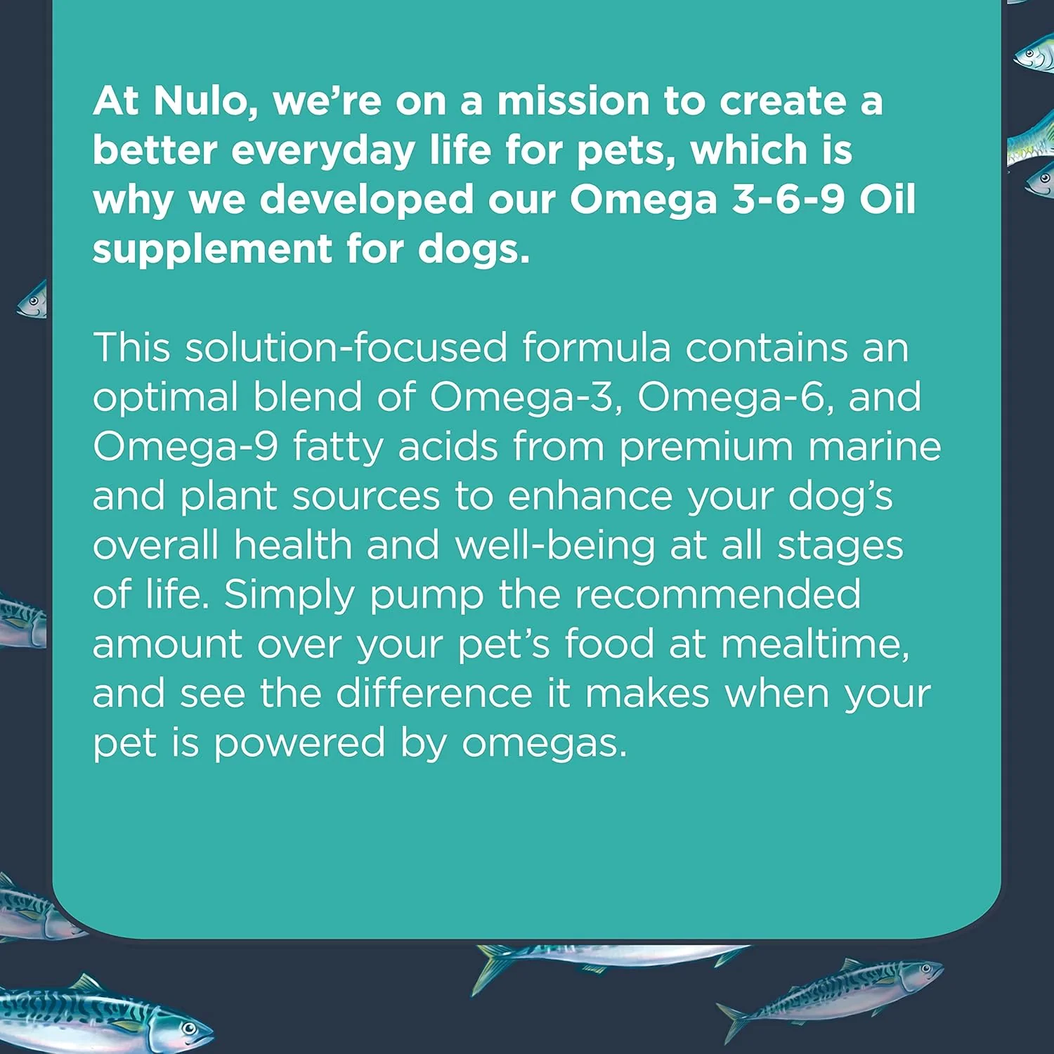 Nulo Omega 3-6-9 Fish Oil for Dogs and Puppies, Supports Skin & Coat Health, Joint Health, Heart Health, 16 Ounces - Image 8