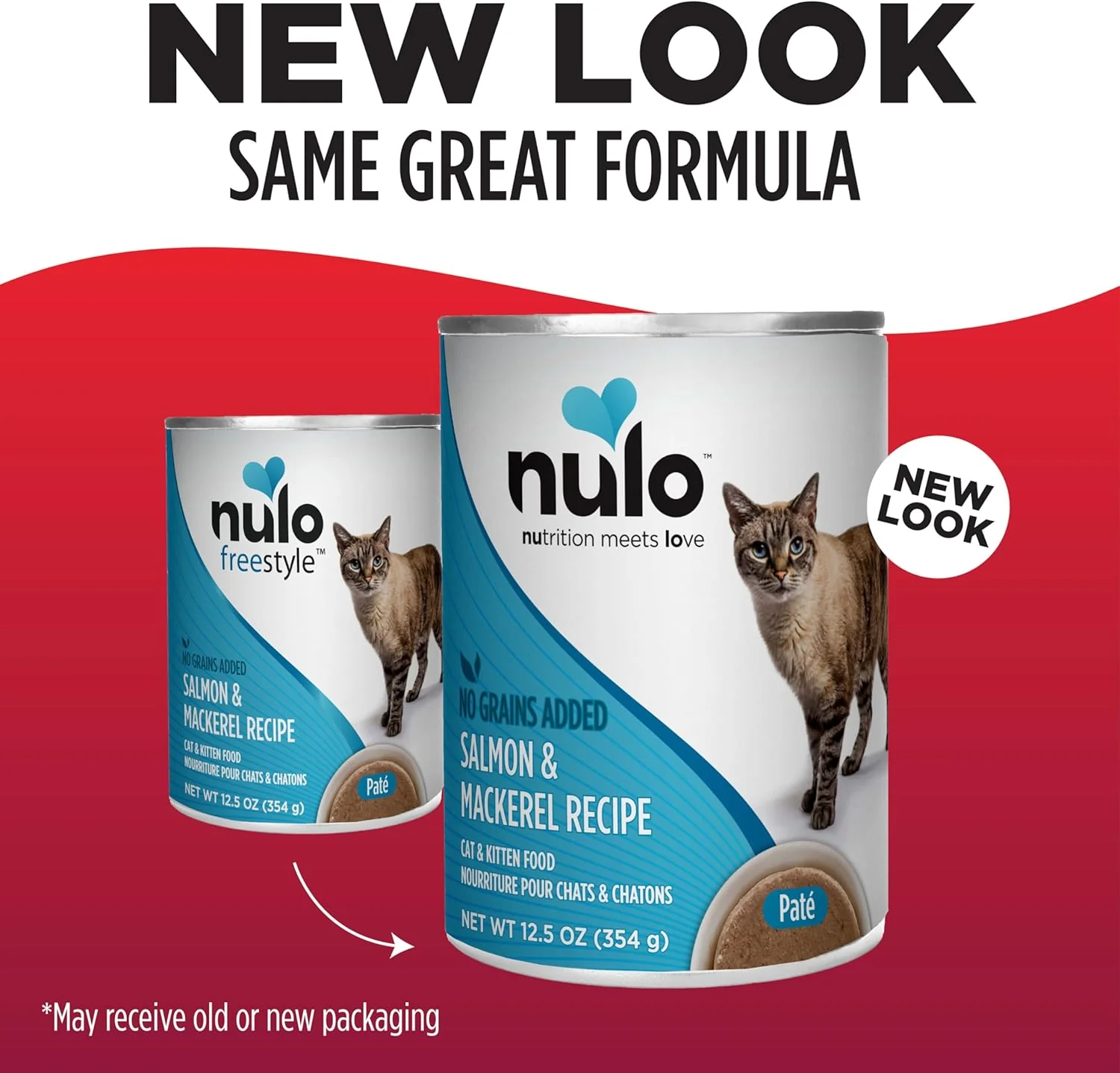 Nulo Salmon & Mackerel Pate Wet Canned Cat Food, 12.5 Ounce (Pack of 12) - Image 10