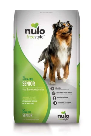 Nulo Senior Grain Free Dog Food with Glucosamine and Chondroitin Trout and Sweet Potato Recipe - Image 14