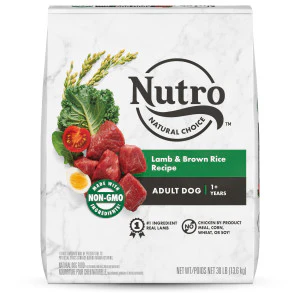 Nutro Natural Choice Adult Dry Dog Food, Lamb and Brown Rice Recipe