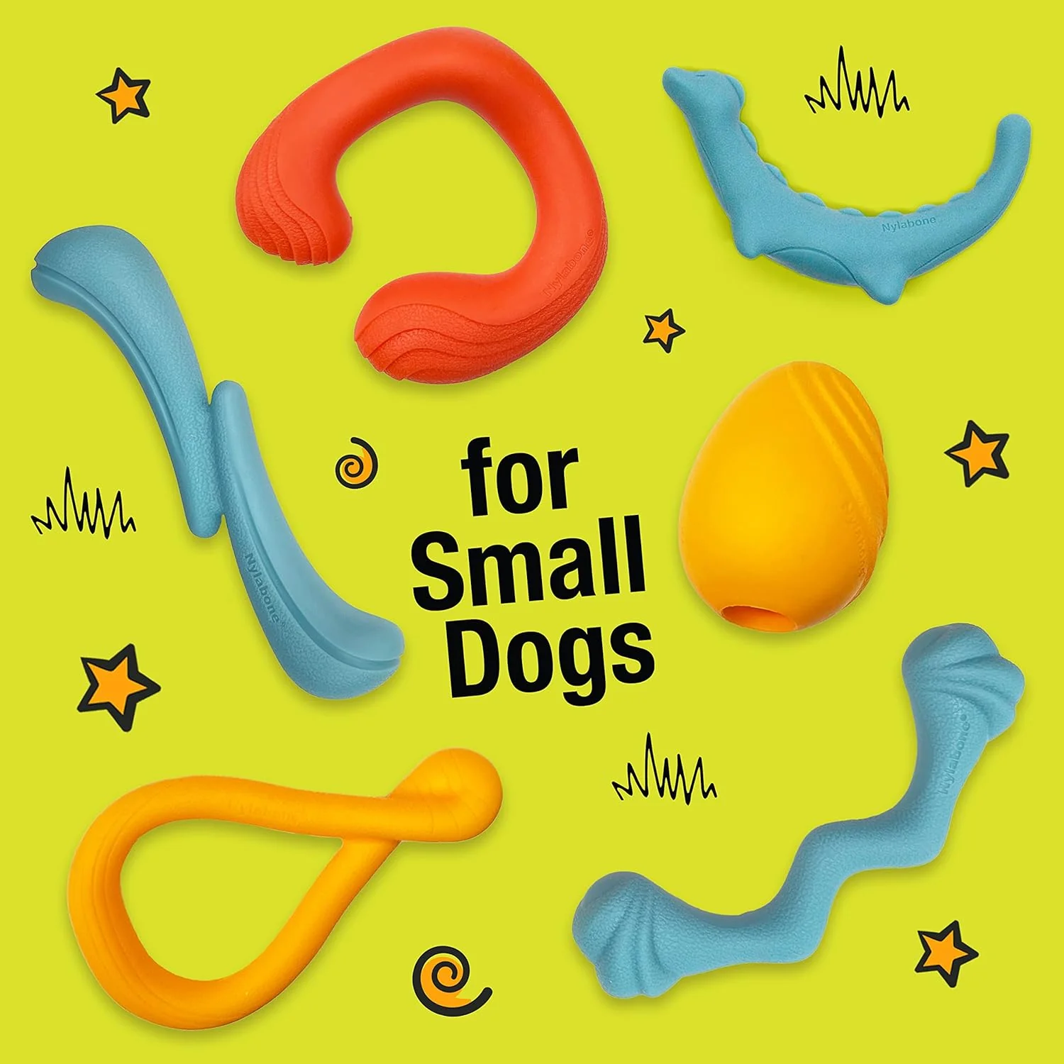 Nylabone C-Shuu Interactive Dog Toy for Small Dogs – Lightweight Squishy Dog Chase Toy for Creative Play & Dog Exercise - Image 5