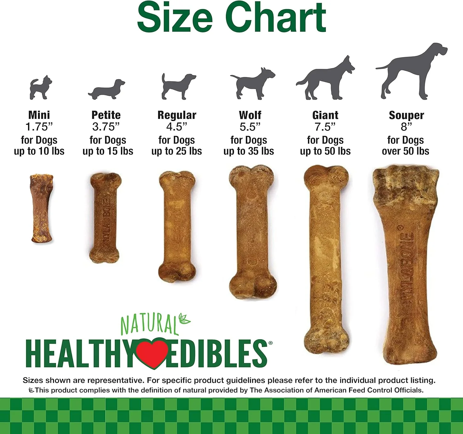 Nylabone Healthy Edibles Natural Dog Chews Long Lasting Chew Treats for Dogs, Roast Beef & Chicken - Image 3