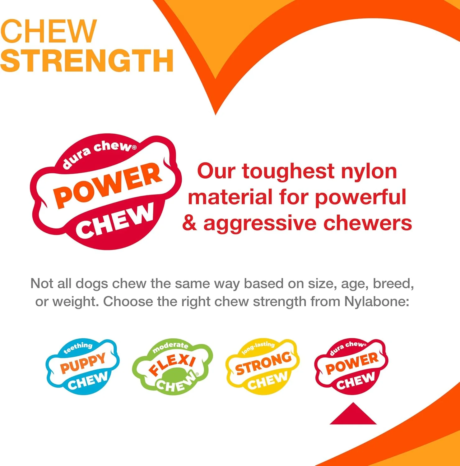 Nylabone Pretzel Power Chew Toy for Dogs, Dog Toys for Aggressive Chewers, Bacon & Peanut Butter Flavor, X-Large Dogs - 50+ lbs, 1 Count - Image 7