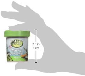 OMEGA One Newt & Salamander Pellet 1.2oz, Yellow - Image 3