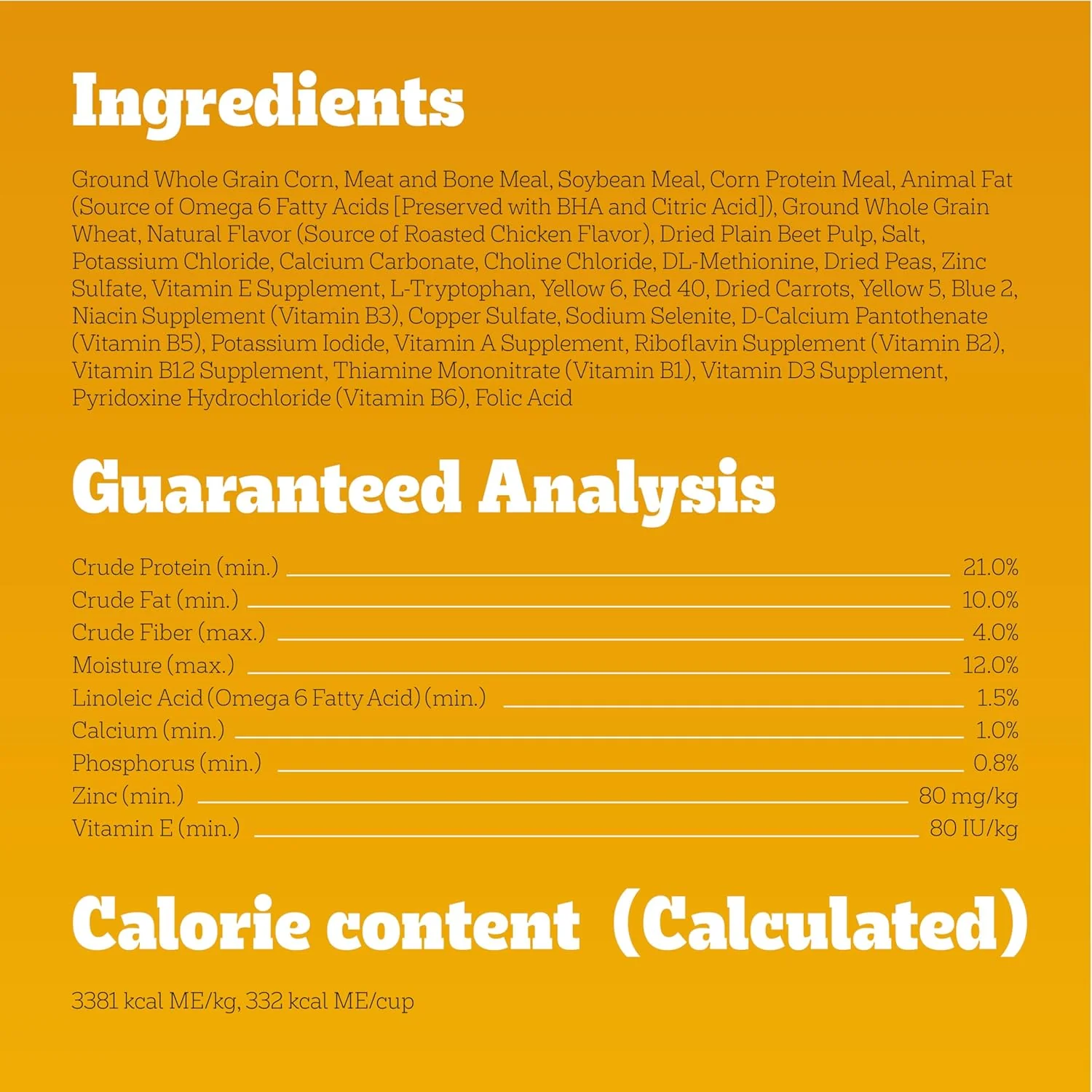 Pedigree Complete Nutrition Adult Dry Dog Food, Roasted Chicken & Vegetable Flavor - Image 8