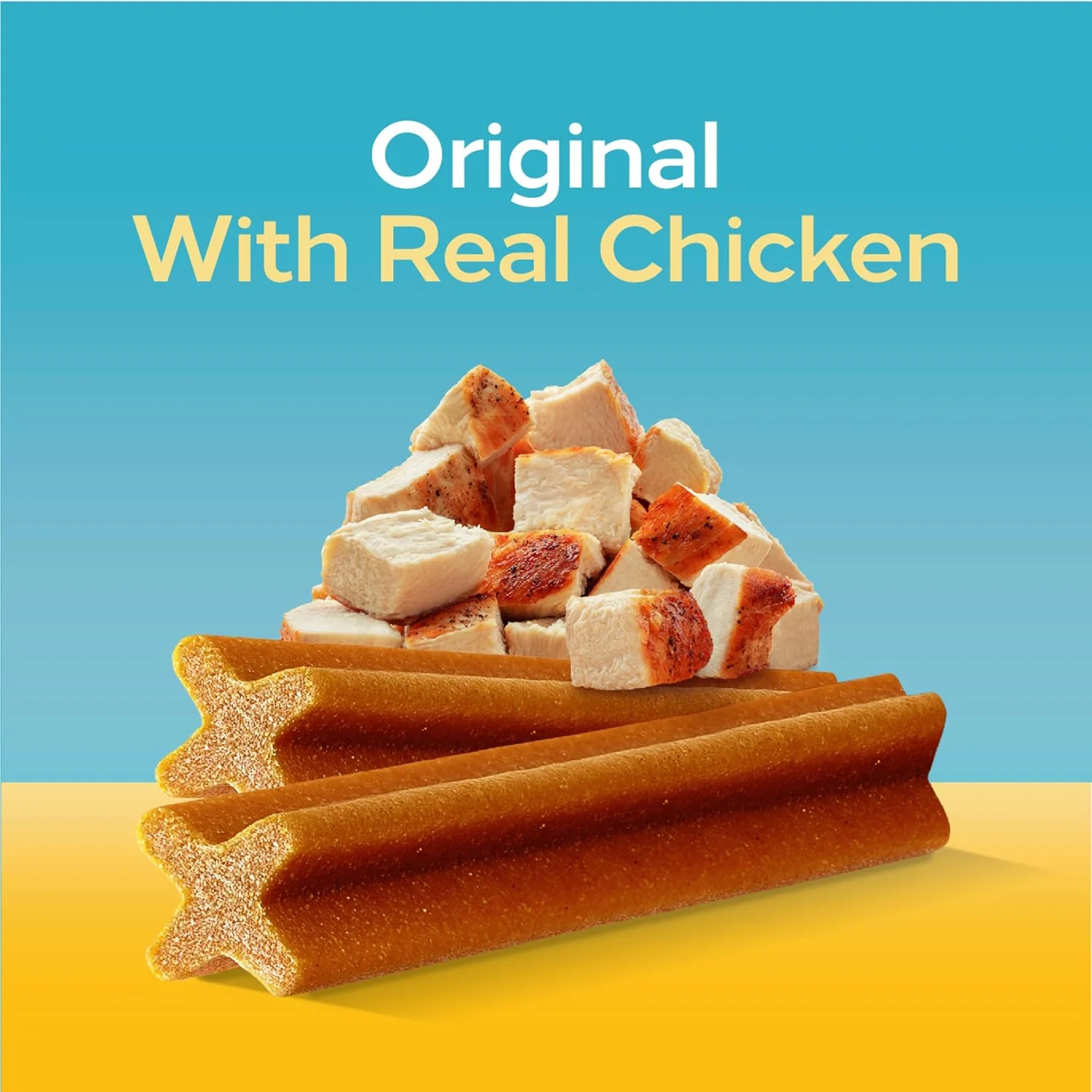 Pedigree Dentastix Large Breed Dog Treats, Original Flavor, 1.66 lb. Bag (32 Treats) - Image 3
