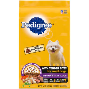 Pedigree With Tender Bites for Small Dogs Adult Dry Dog Food, Chicken and Steak Flavor - Image 12