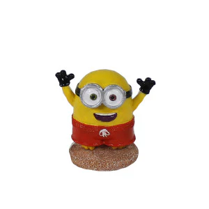 Penn-Plax Minions Officially Licensed Aquarium Ornament – Beach Buddy – Safe for Freshwater and Saltwater Fish Tanks – Small - Image 10