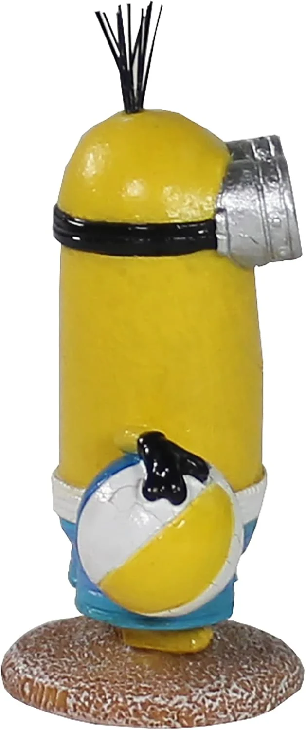 Penn-Plax Minions Officially Licensed Aquarium Ornament – Beach Buddy – Safe for Freshwater and Saltwater Fish Tanks – Small - Image 6