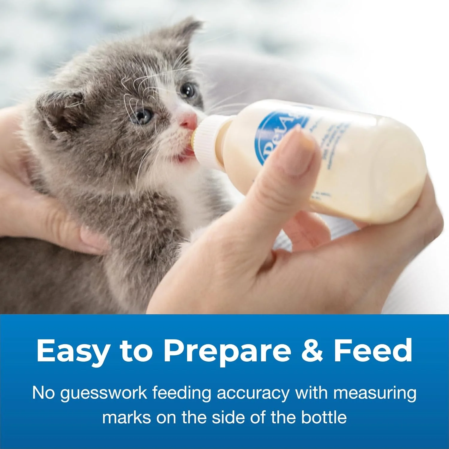 Pet-Ag Nurser Bottle - 4 oz - Promotes the Natural Feeding of Liquids - Designed for Larger Animals - Durable & Easy to Clean - Image 4