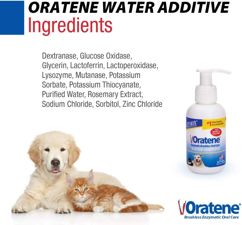 PET King Brands Zymox Oratene Water Additive Enzymatic Brushless Oral Care, 4 Ounces - Image 6