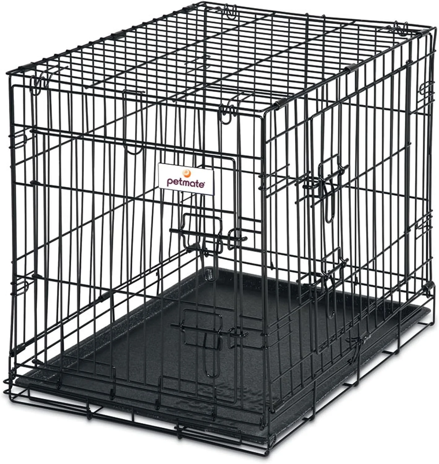 Petmate 2-Door Training Retreats Wire Kennel for Dogs - Image 2