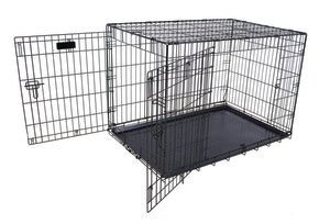 Petmate 2-Door Training Retreats Wire Kennel for Dogs - Image 7