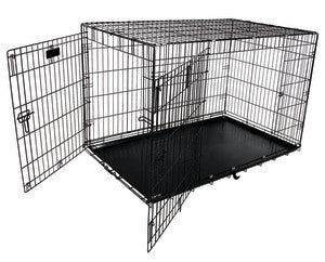 Petmate 2-Door Training Retreats Wire Kennel for Dogs - Image 8