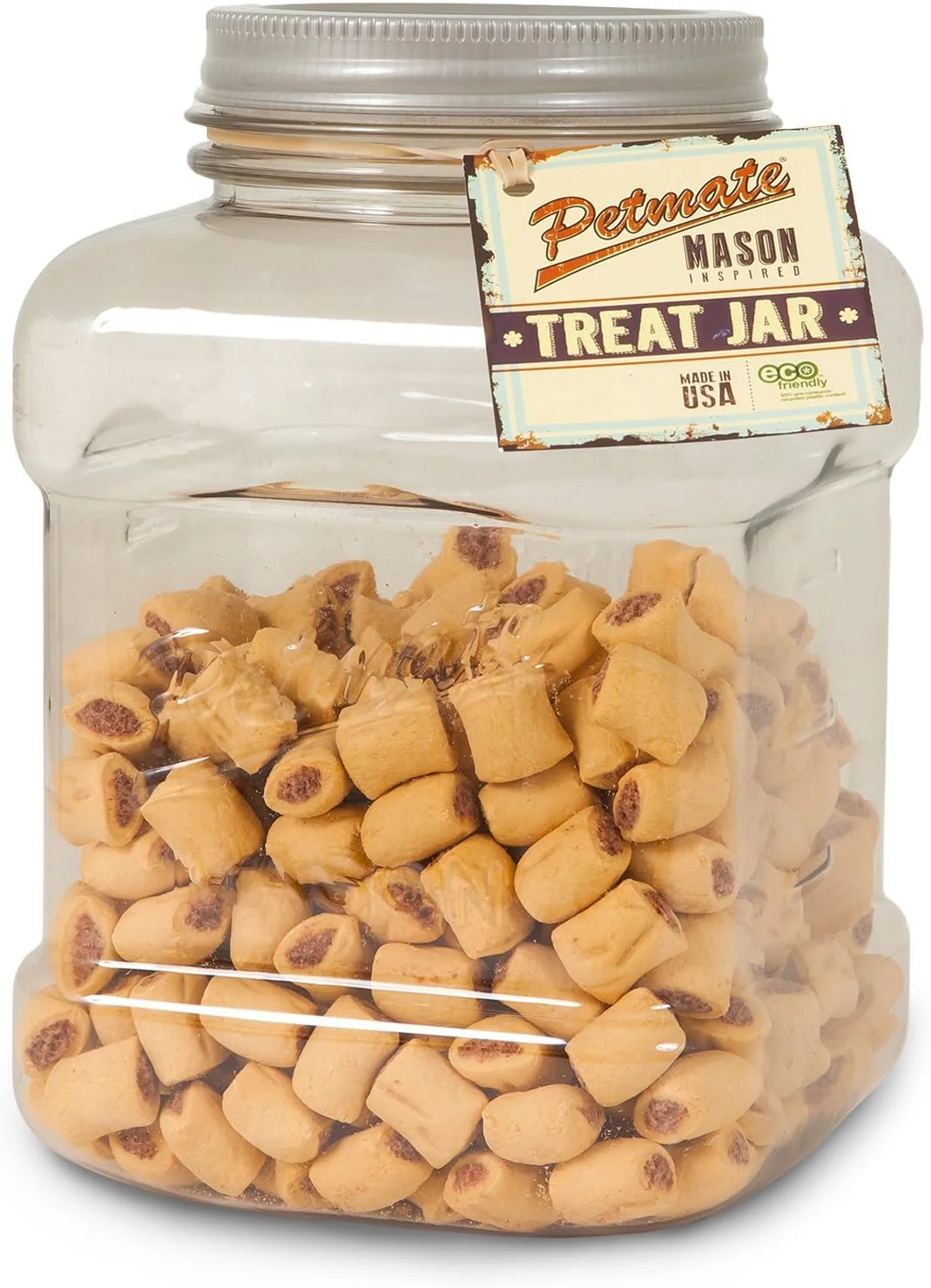PETMATE MASON TREAT JAR 150OZ, Made in USA - Image 2