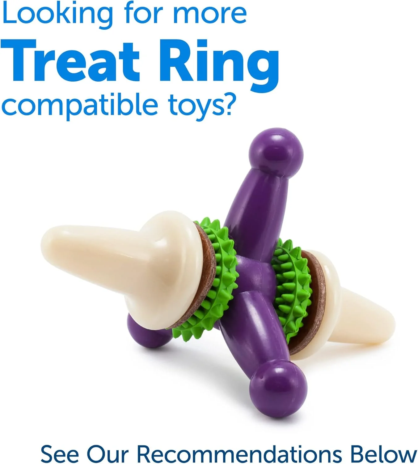 PetSafe® Natural Rawhide Treat Ring Refills, Replacement Treats Busy Buddy Treat Ring Holding Toys - Image 6