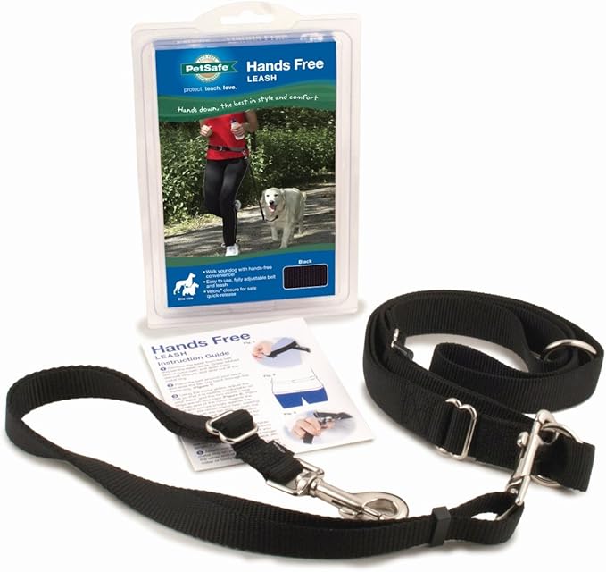 PetSafe Hands Free Adjustable Dog Leash - Great for Running, Jogging, Walking and Hiking - Wear Around The Waist - Image 3