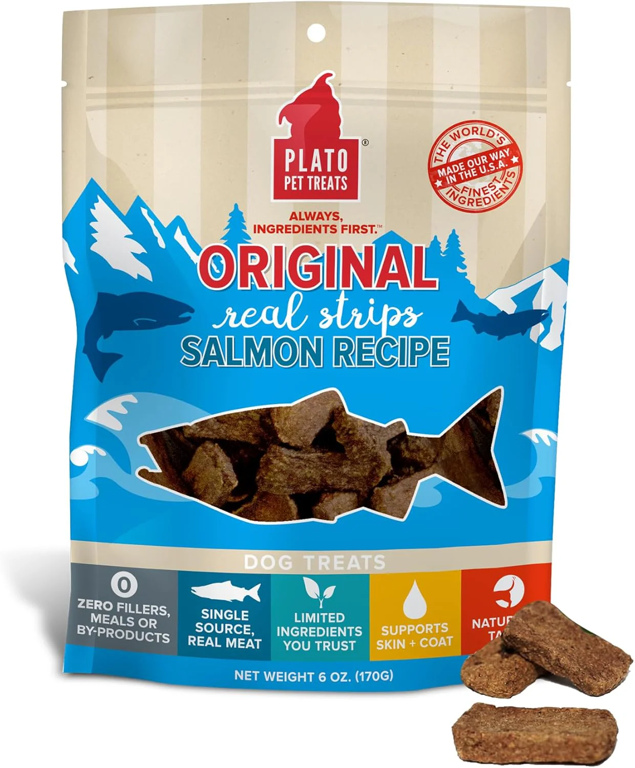 PLATO Original Real Strips Salmon - Image 9
