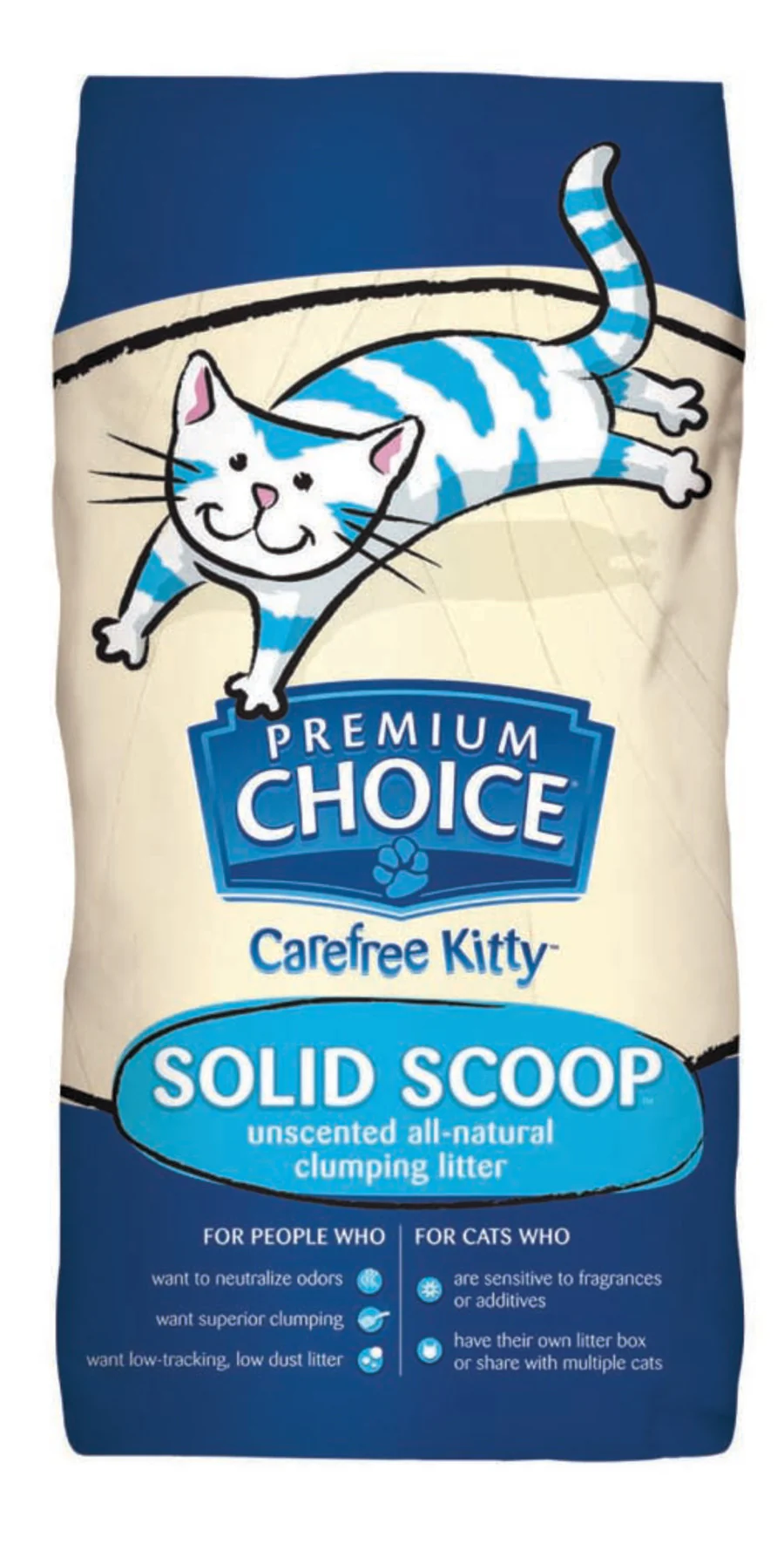 Premium Choice Litter All Natural Unscented Scoopable Cat Litter, 16 Pound Jug - Image 6
