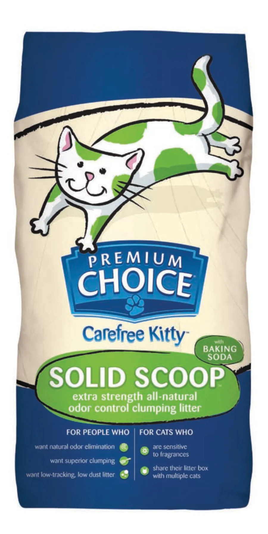 Premium Choice Litter Carefree Kitty Unscented All-Natural Clumping Cat Litter - Image 5