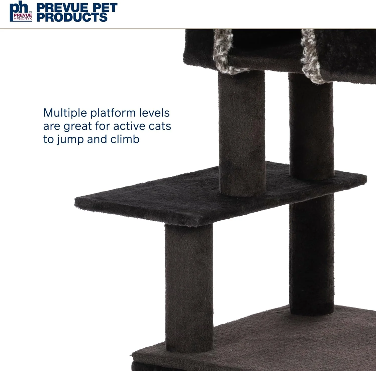 Prevue Pet Products Dark Tower Cat Tower - Image 3
