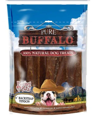 Pure Buffalo Backstrap Tendon Dog Treats - Image 4