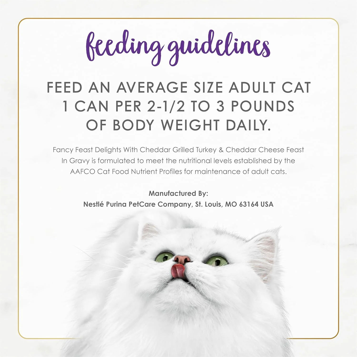 Purina Fancy Feast Gravy Wet Cat Food, Medleys White Meat Chicken Florentine With Garden Greens - (Pack of 24) 3 oz. Cans - Image 8