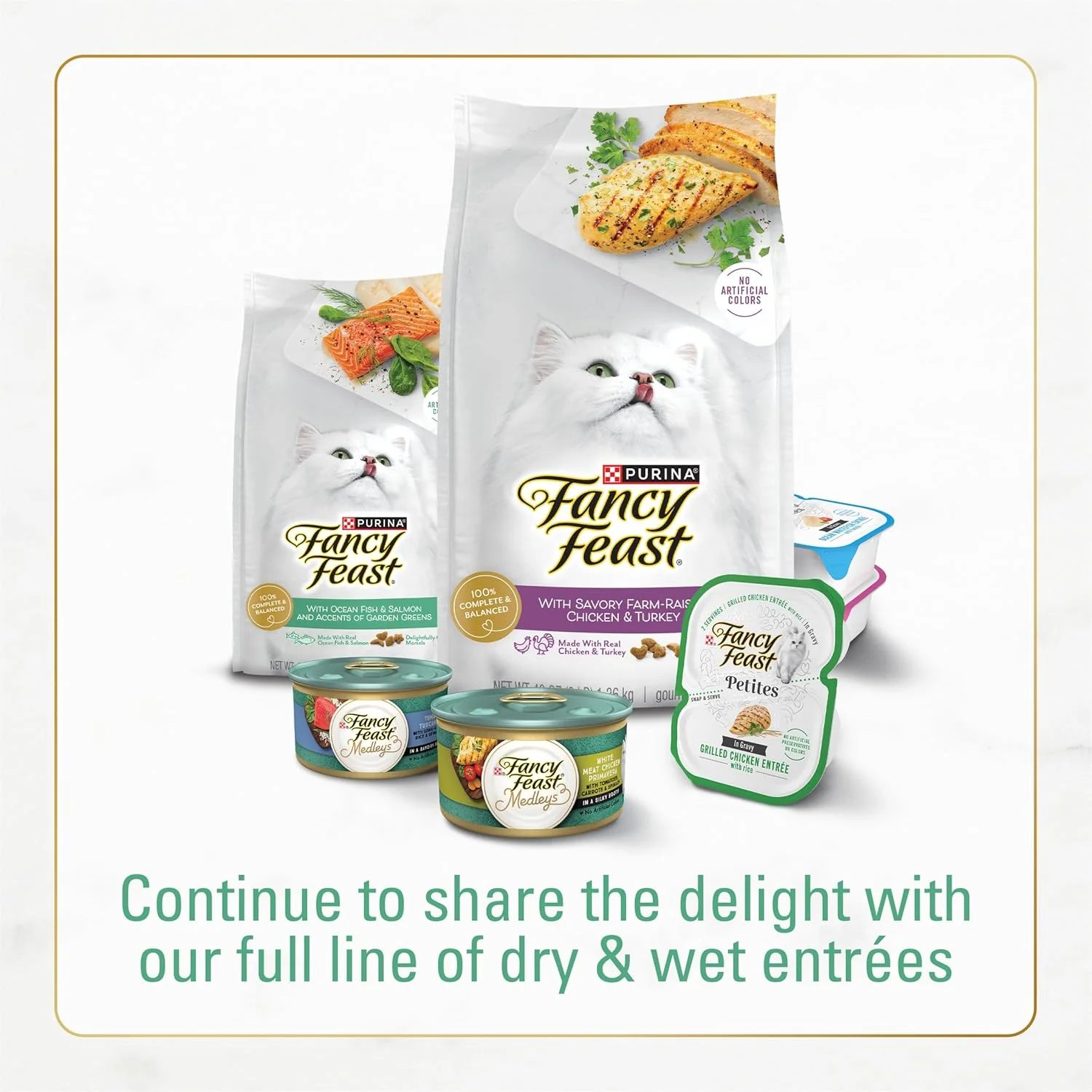 Purina Fancy Feast Dry Cat Food With Ocean Fish and Salmon - (Pack of 4) 16 oz. Bags - Image 13