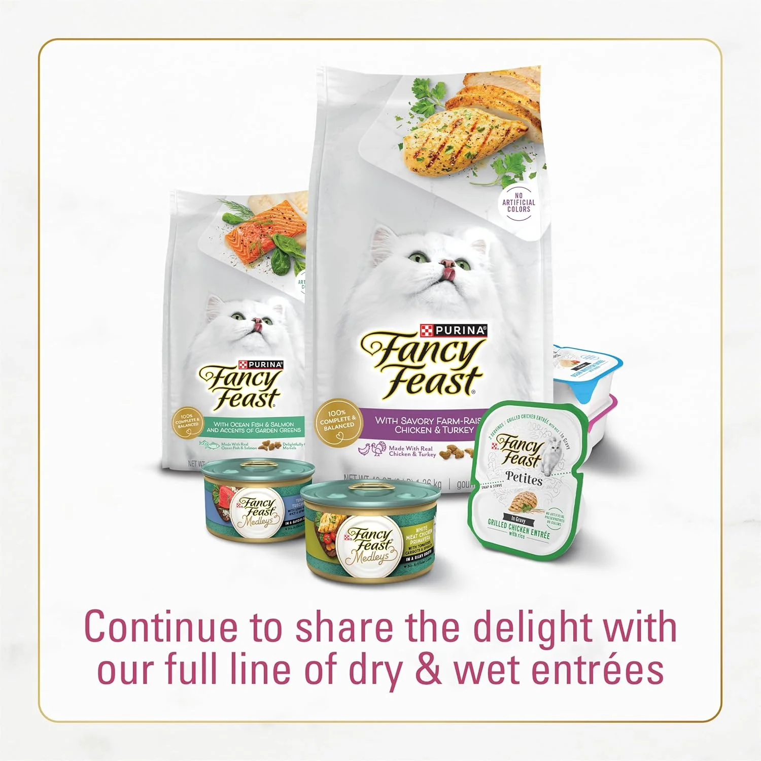 Purina Fancy Feast Dry Cat Food Filet Mignon Flavor with Seafood and Shrimp - (Pack of 4) 16 oz. Bags - Image 13