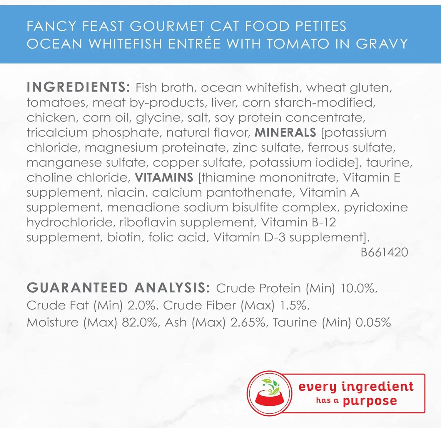 Purina Fancy Feast Gourmet Gravy Wet Cat Food, Petites Ocean Whitefish With Tomato Entree - (Pack of 12) 2.8 oz. Tubs - Image 6