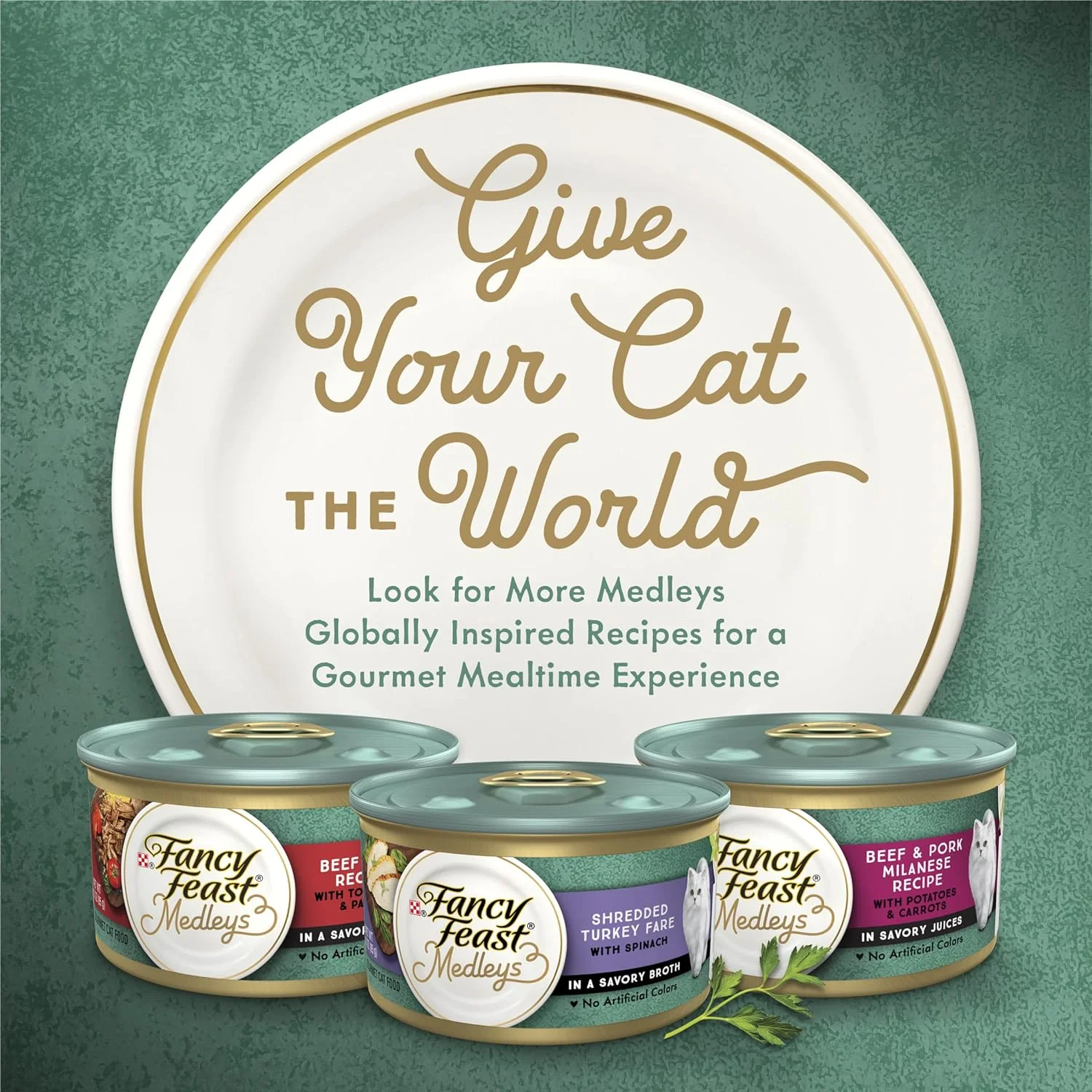 Purina Fancy Feast Wet Cat Food Variety Pack, Medleys Shredded Fare Collection - (2 Packs of 12) 3 oz. Cans - Image 8