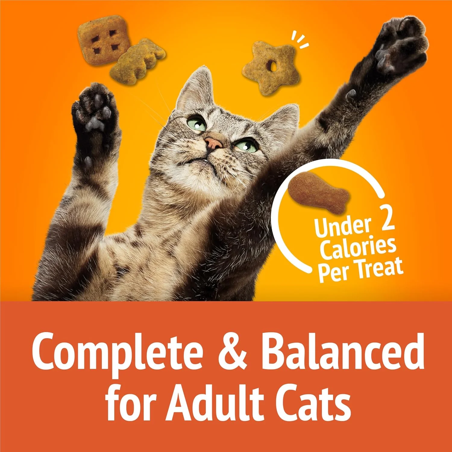 Purina Friskies Cat Treats, Party Mix Original Crunch - 20 oz. Canister - Image 7