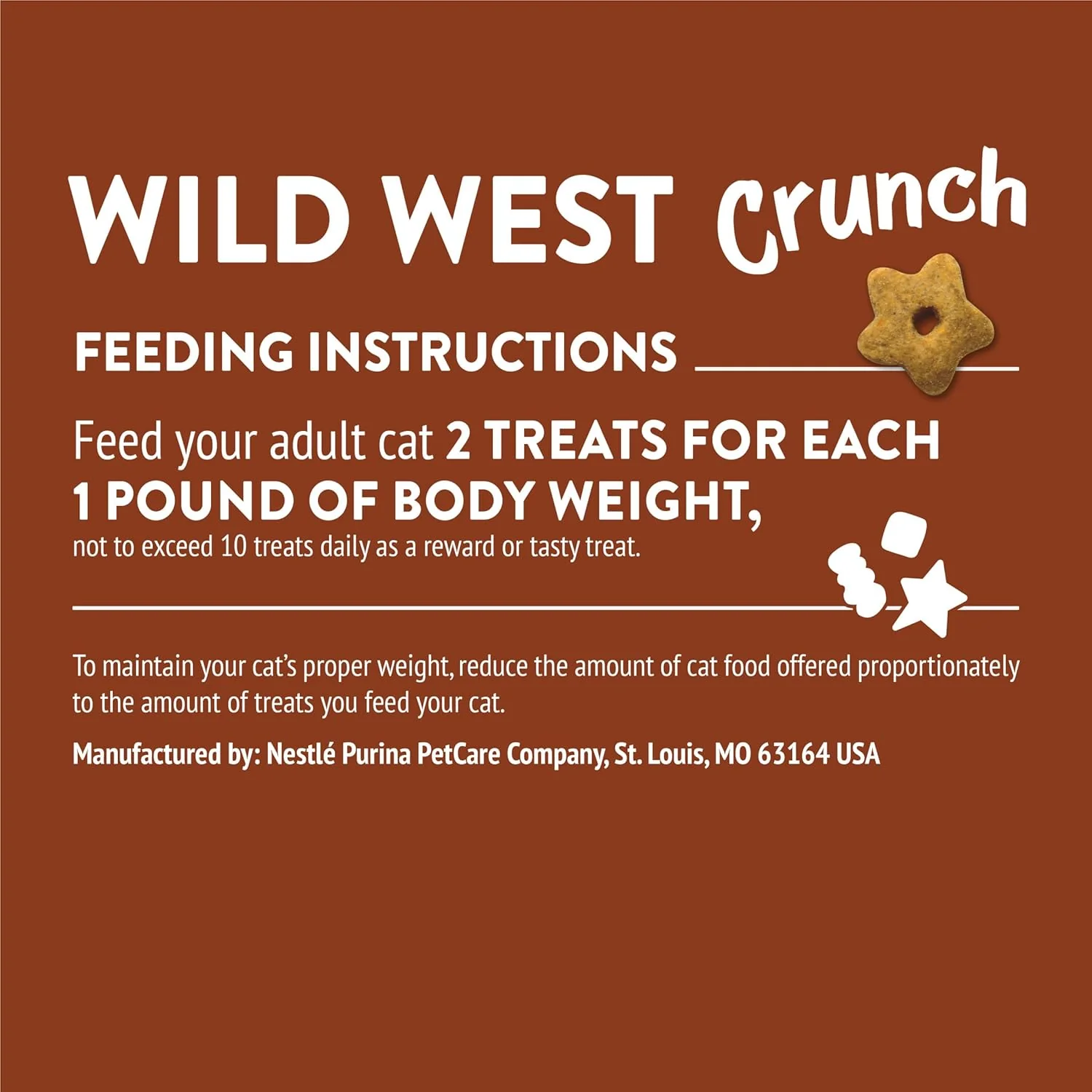 Purina Friskies Cat Treats, Party Mix Wild West Crunch -  2.1 oz. Pouches - Image 10