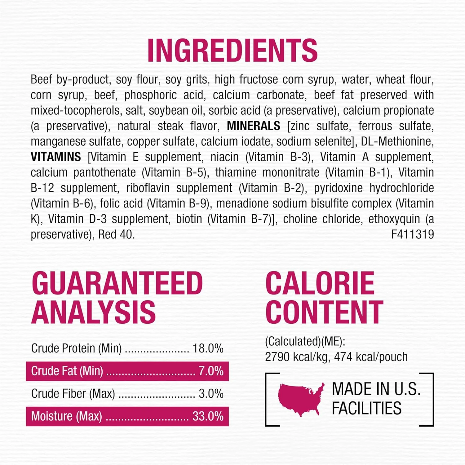 Purina Moist and Meaty Steak Flavor Soft Dog Food Pouches - 72 Ounce - Image 4