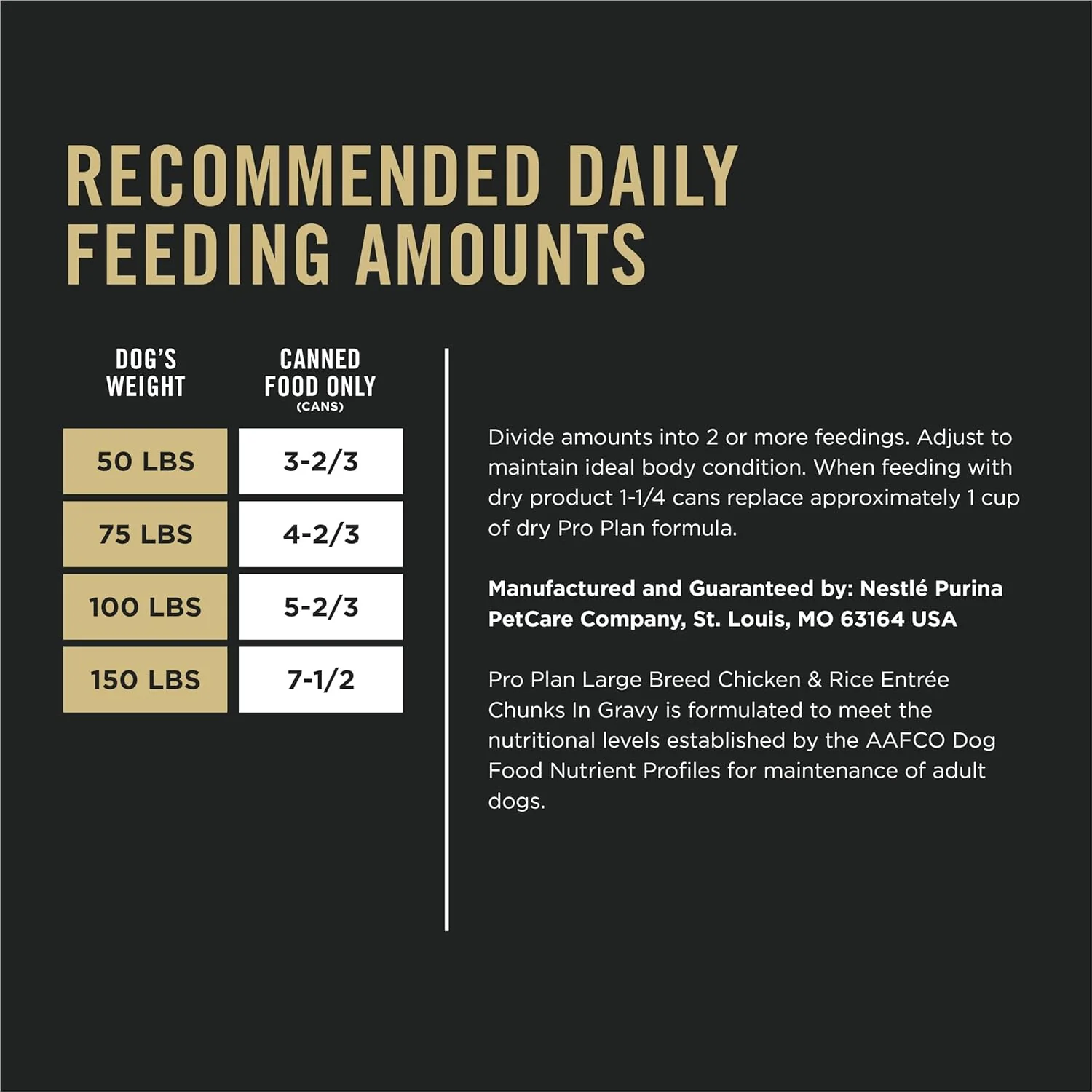 Purina Pro Plan Gravy Wet Dog Food for Large Dogs, Large Breed, Chicken and Rice Entrée - (Pack of 12) 13 oz. Cans - Image 5