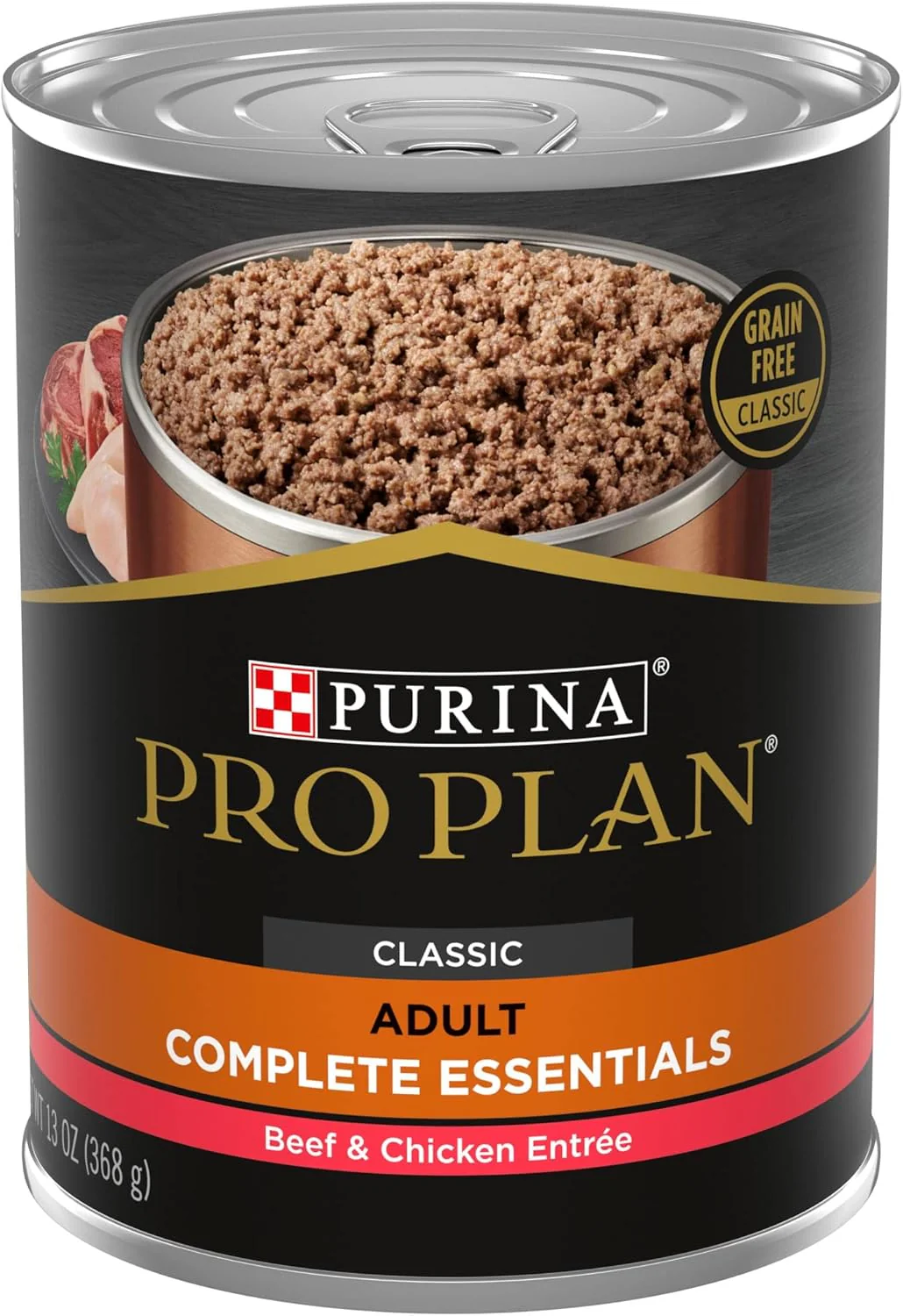 Purina Pro Plan Complete Essentials Beef and Rice Entree Dog Food - Image 4