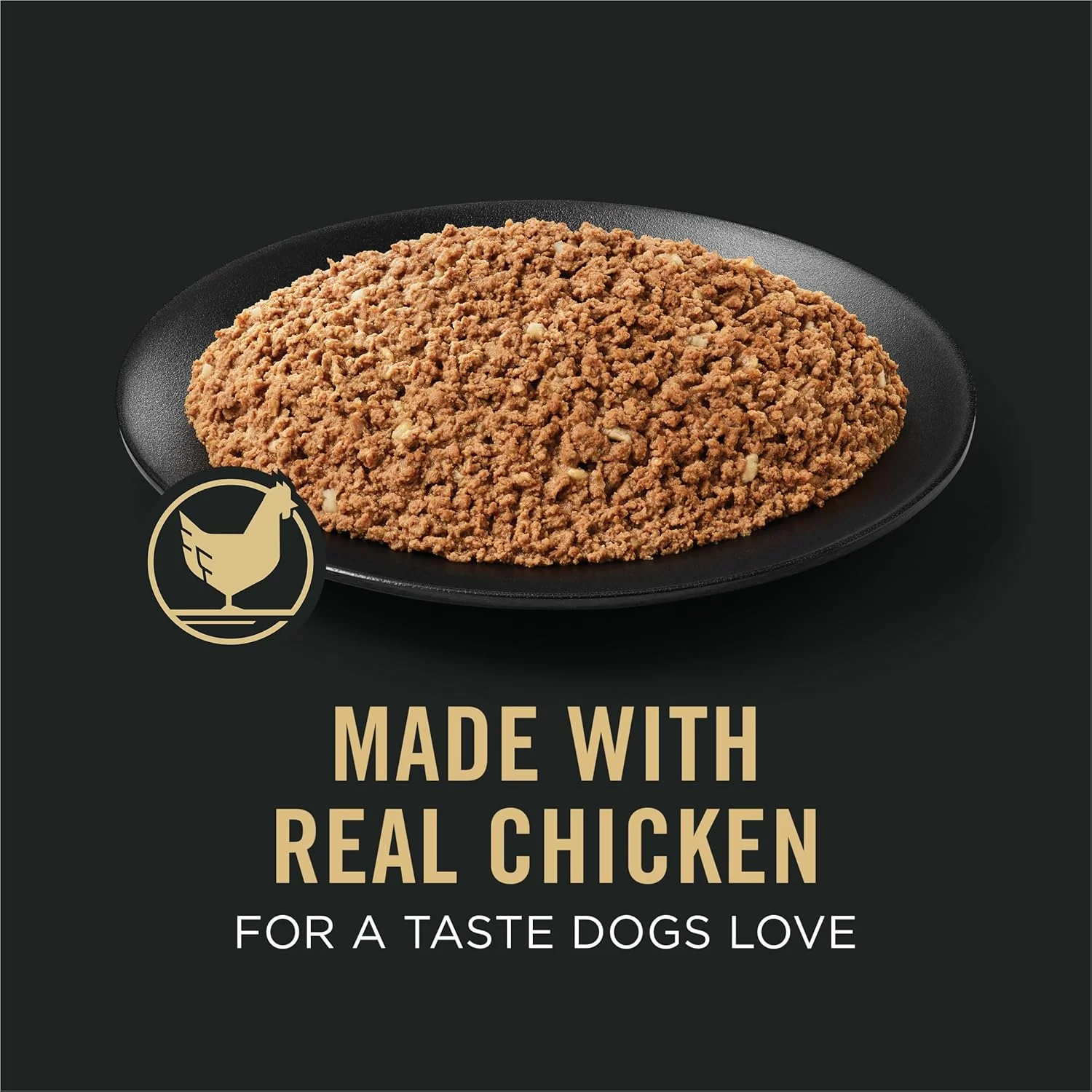 Purina Pro Plan Wet Dog Food For Senior Dogs Adult 7 Plus Chicken and Rice Entree Classic - (Pack of 12) 13 oz. Cans - Image 3