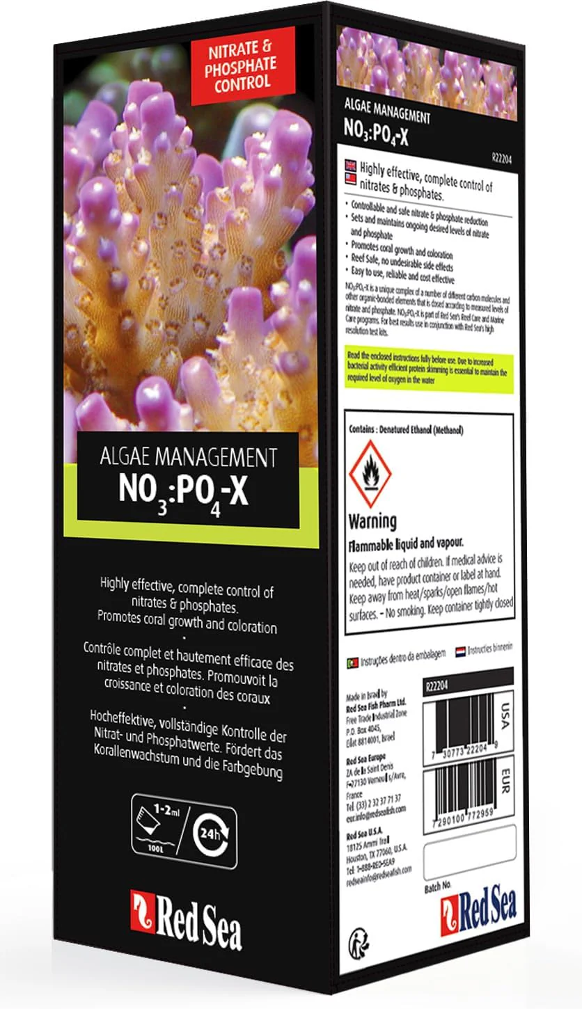 Red Sea NO3:PO4-X NOPOX - Nitrate & Phosphate Reducer for Reef Aquariums, Promotes Healthy Coral Growth, Controls Algae & Maintains Water - Image 5