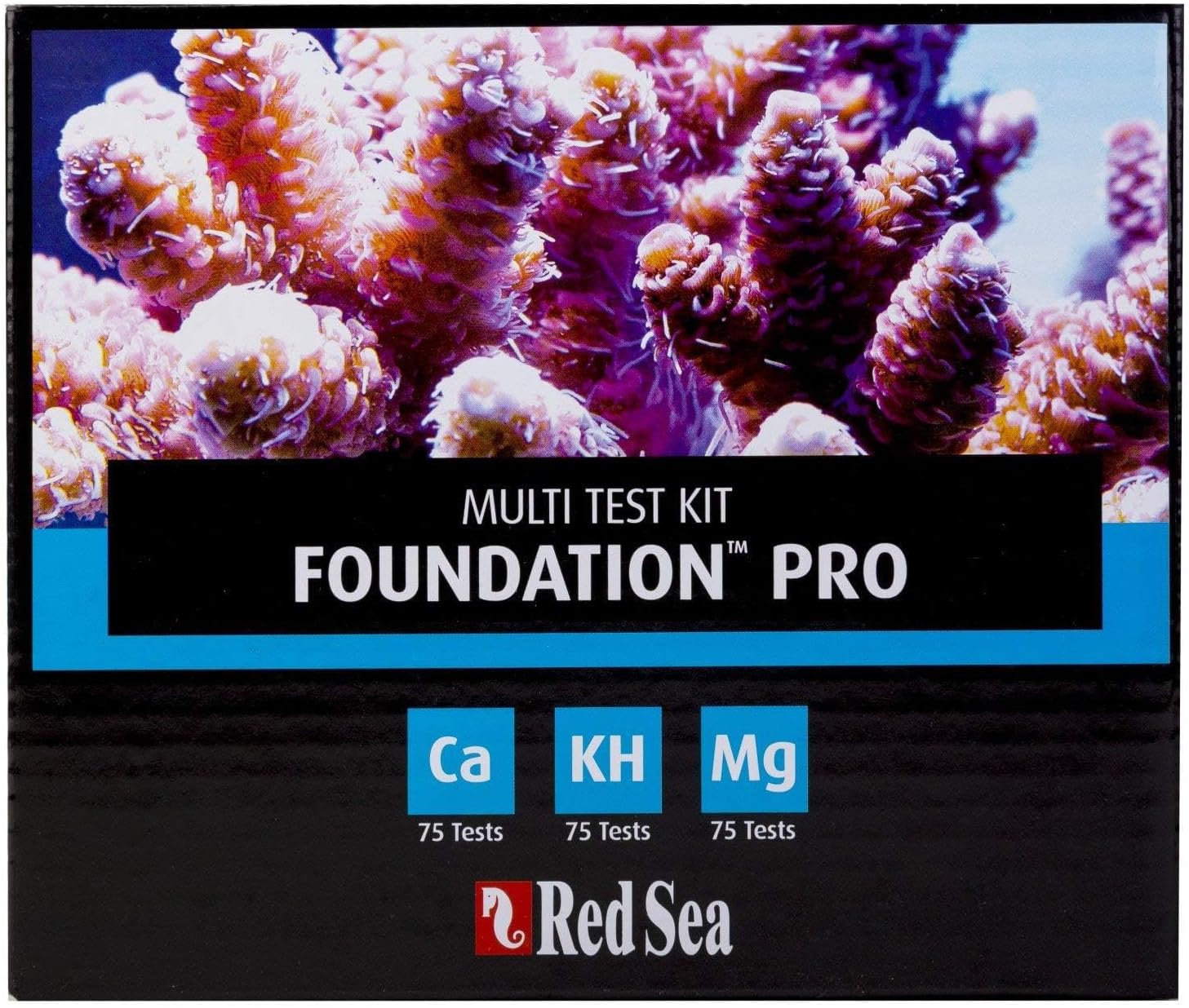 Red Sea Reef Foundation Pro Test Kit - Accurate Calcium, Alkalinity & Magnesium Testing for Saltwater Aquariums - 75 Tests, Easy-to-Use - Image 3