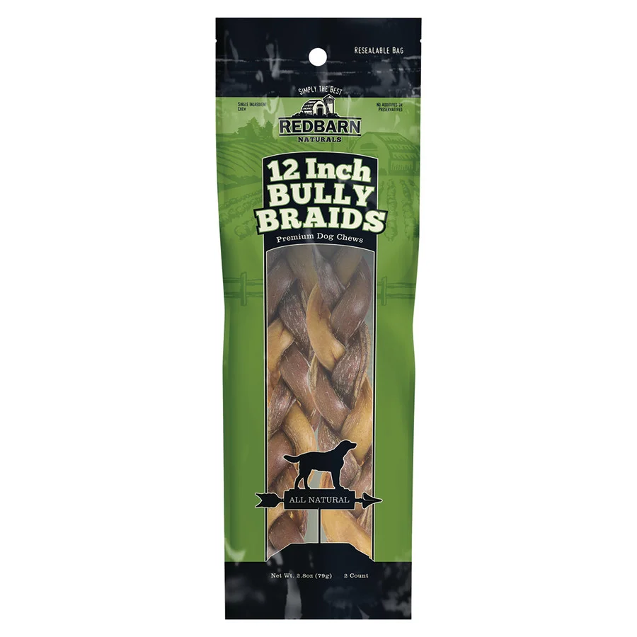 Redbarn Braided Bully Sticks for Dogs - Natural, Grain-Free, Highly Palatable, Long-Lasting Dental Chews Sourced from Free-Range, Grass-Fed Cattle - Image 10