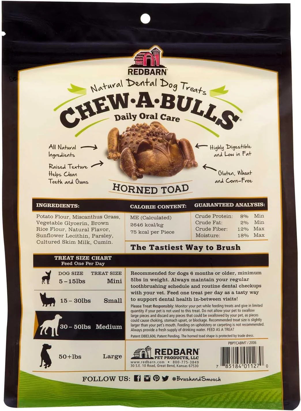 Redbarn Chew-A-Bulls Toad - Image 4
