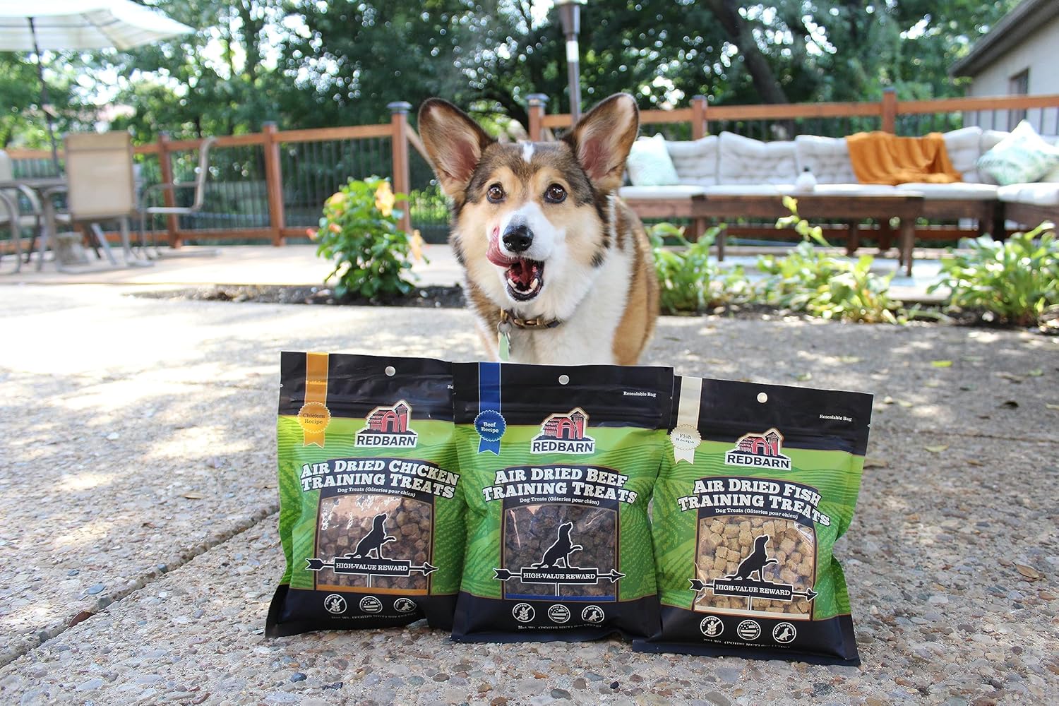 Redbarn Pet Products All-Natural Air Dried Chicken Training Treats for Puppies & Dogs – Grain-Free Single Protein Rewards Made in USA for Small, Medium, & Large Breeds - 8 oz Resealable Bag - Image 6