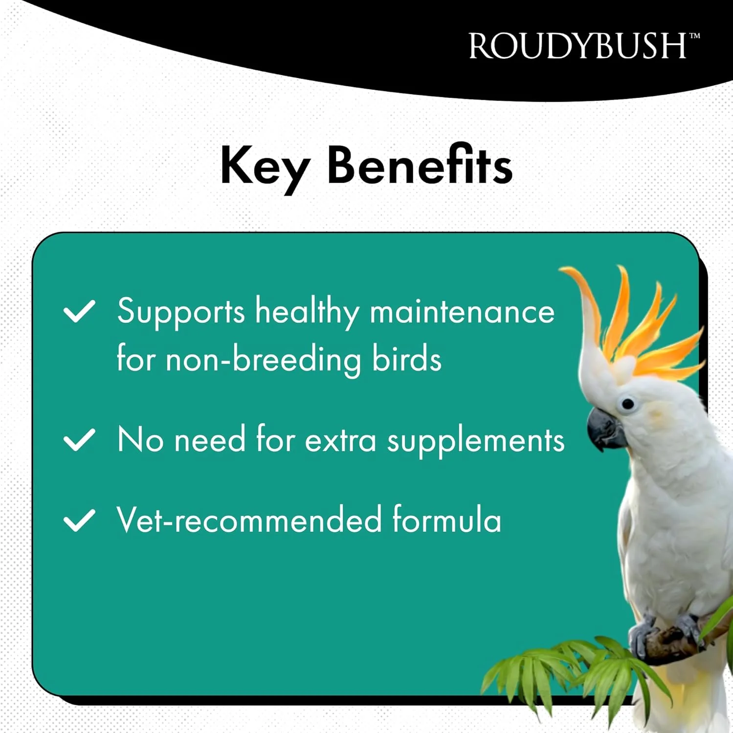 Roudybush Daily Maintenance Bird Food Mini Pellets – 25 lb - Image 3